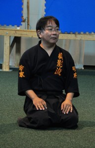 Otsuka Sensei během semináře v Praze